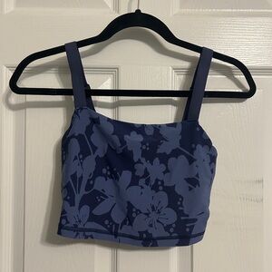 Aerie Navy Floral Tank Top